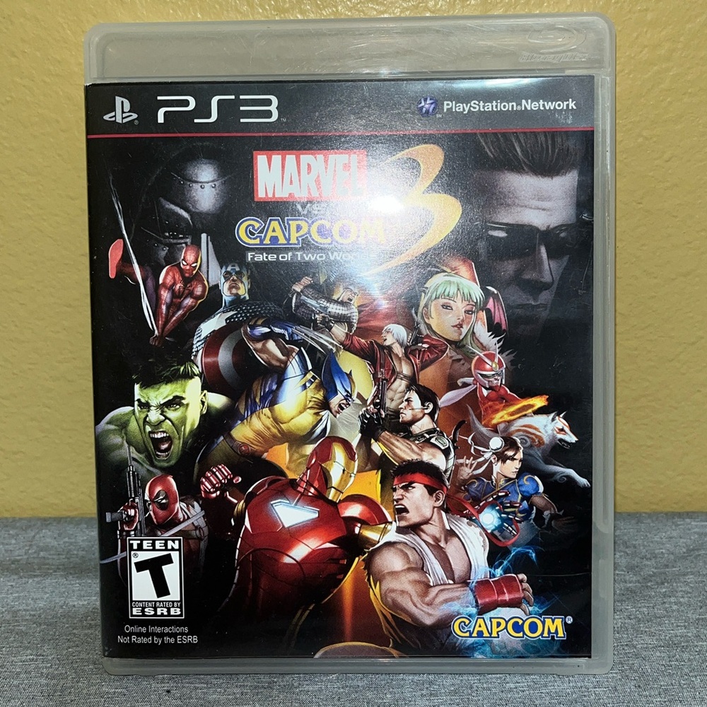 Marvel vs. Capcom 3: Fate of Two Worlds Sony PlayStation 3, 2011 PS3 CIB